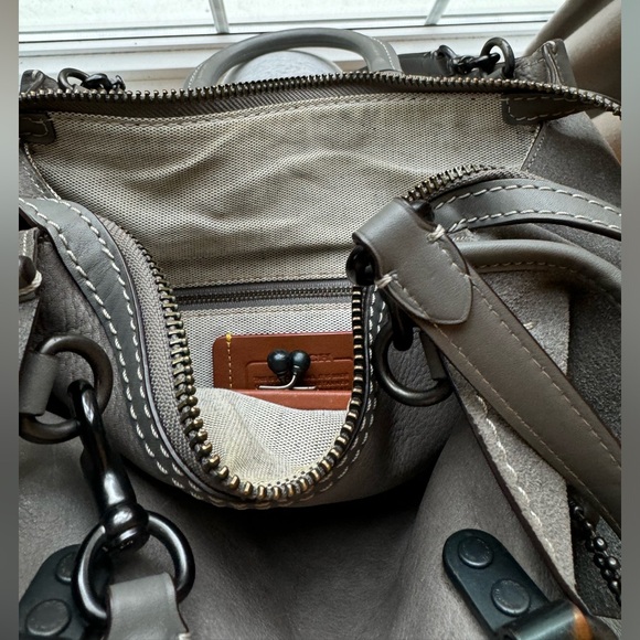 COACH Suede Rogue in Gray - Picture 9 of 13